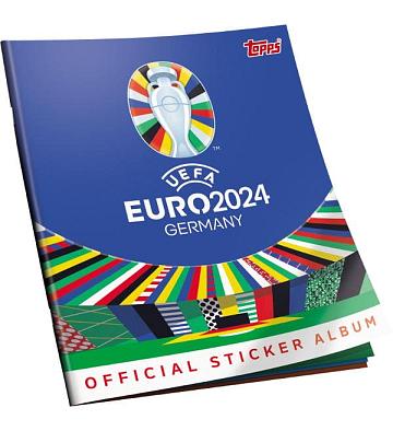 Topps EURO 2024 Stickers - Starter Pack (Album + 24 Stickers)
