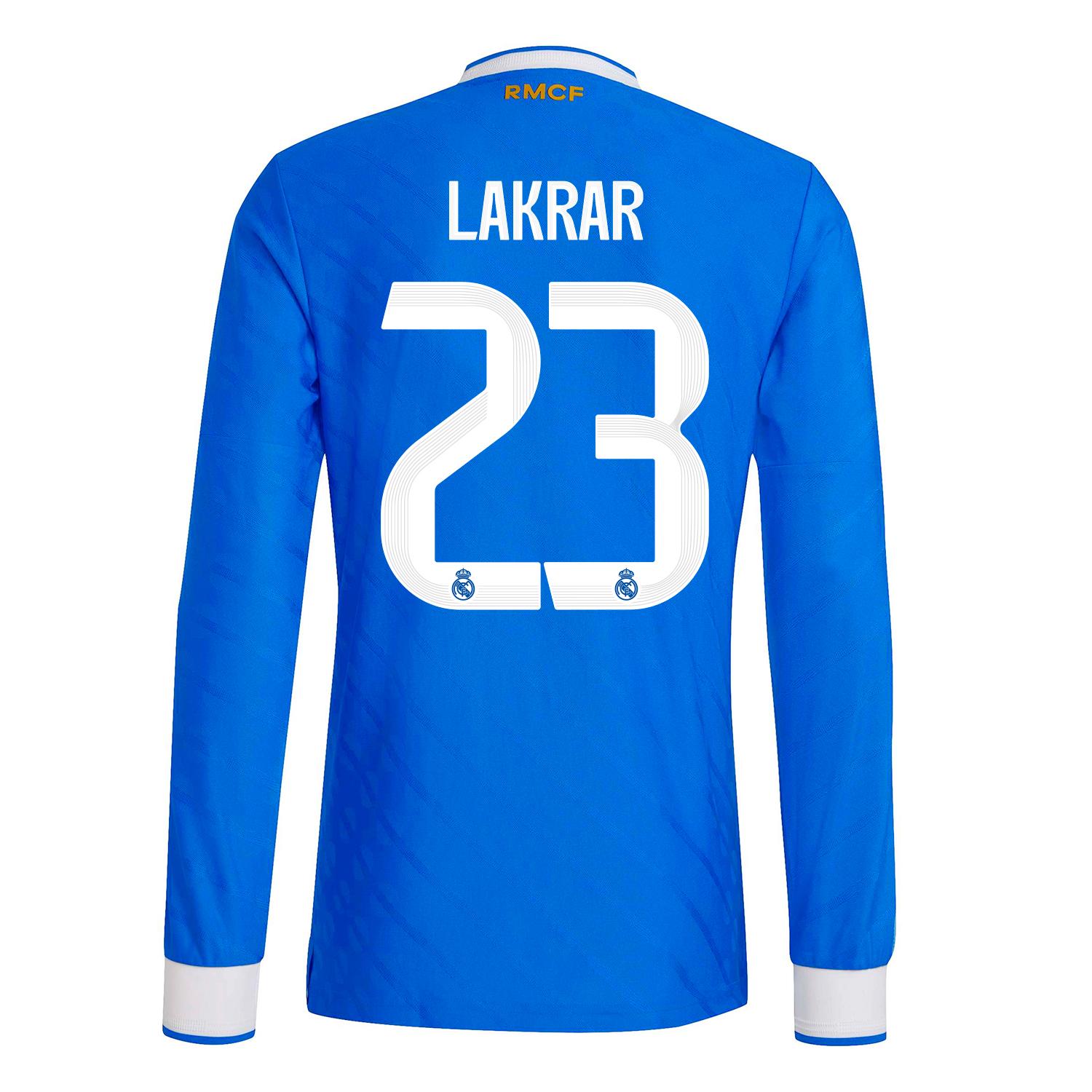 Mens Third Long Sleeve Authentic Shirt 25/26 Blue