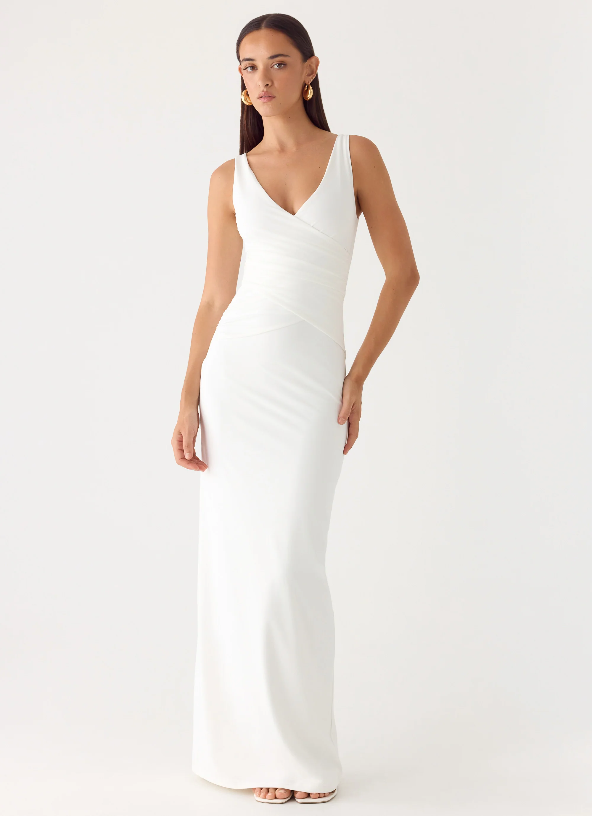 Nerine Maxi Dress - White