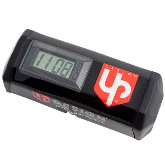 UP Design Handlebar Pad Integrated Clock Universal - BlackRef: UPD0006