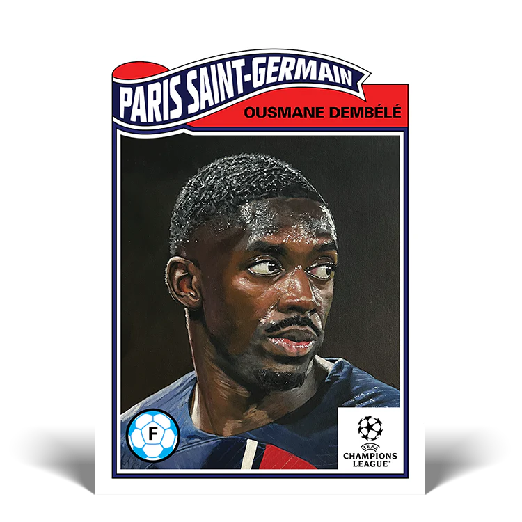 Topps UK - UCC Living Set Card #626 - Ousmane Dembélé
