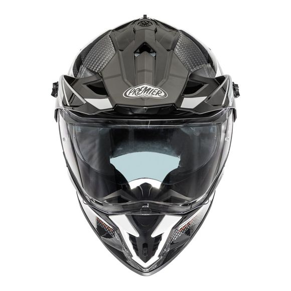 Premier DISCOVERY CARBON EA Full-Face Helmet - Black / WhiteRef : PE0457