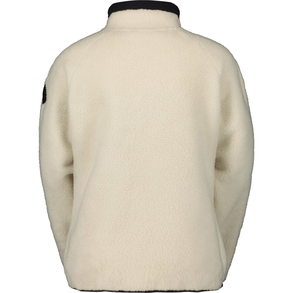 SCOTT Defined Heritage Pile Jacket Women - dust white/black