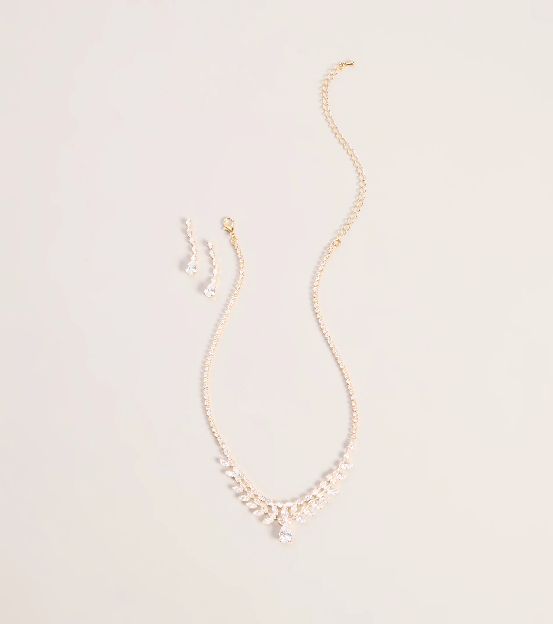Evening Affair Necklace And Earrings Set