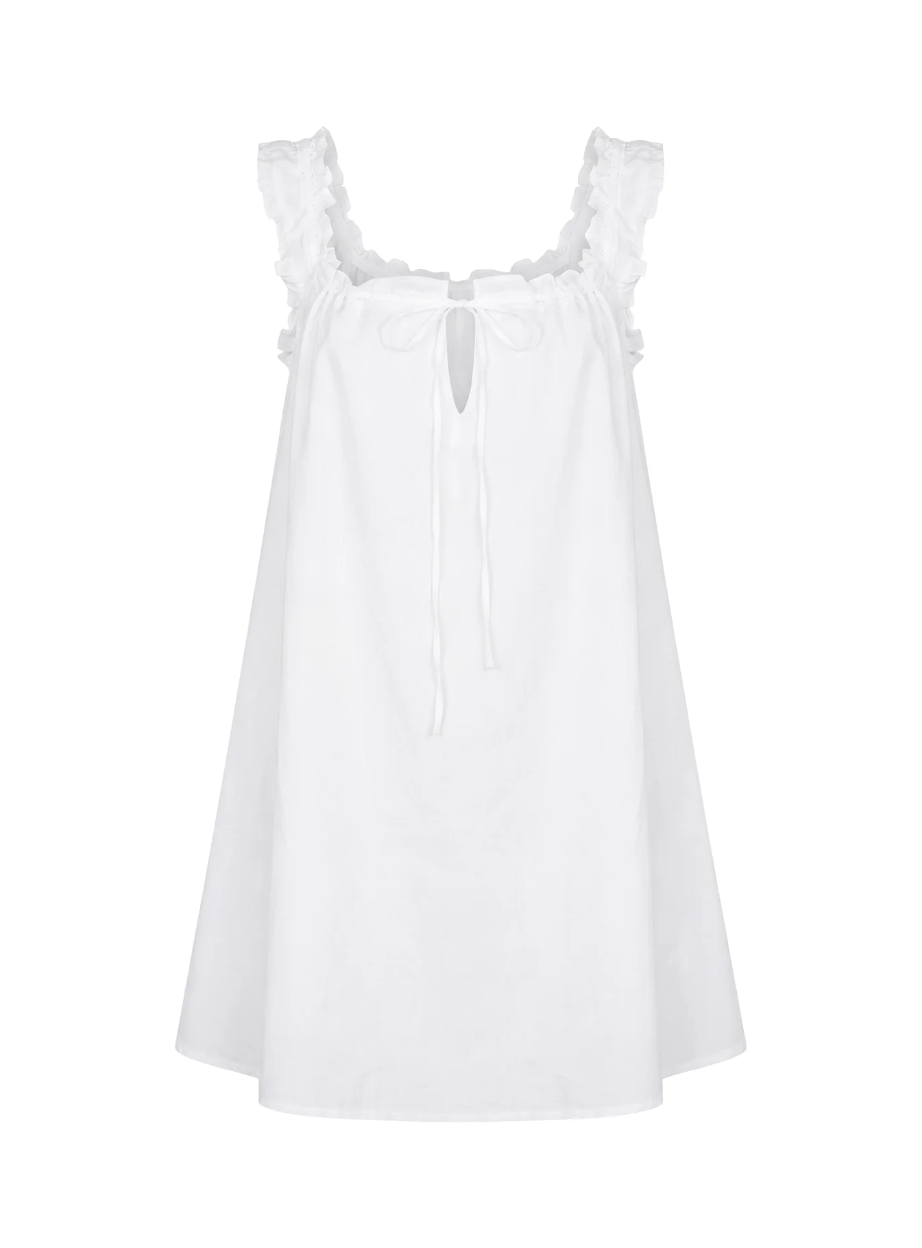 Swing Mini Dress White