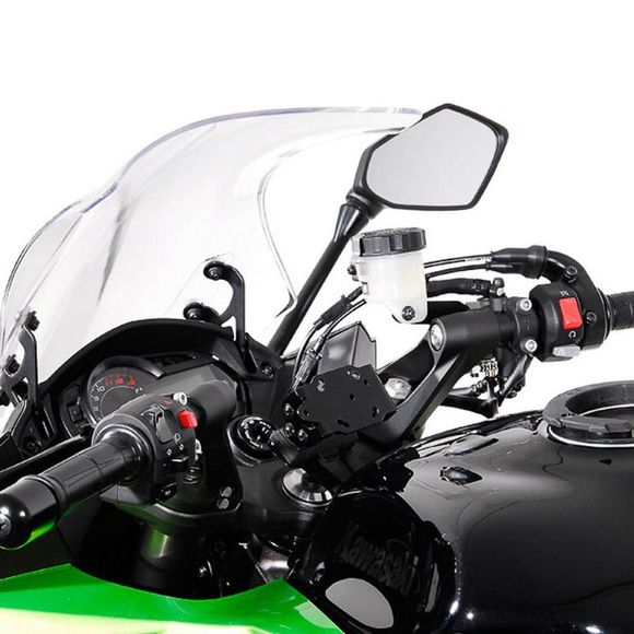 SW-MOTECH GPS Mount — Handlebar Bracket — BlackRef: gps.08.646.10300/b