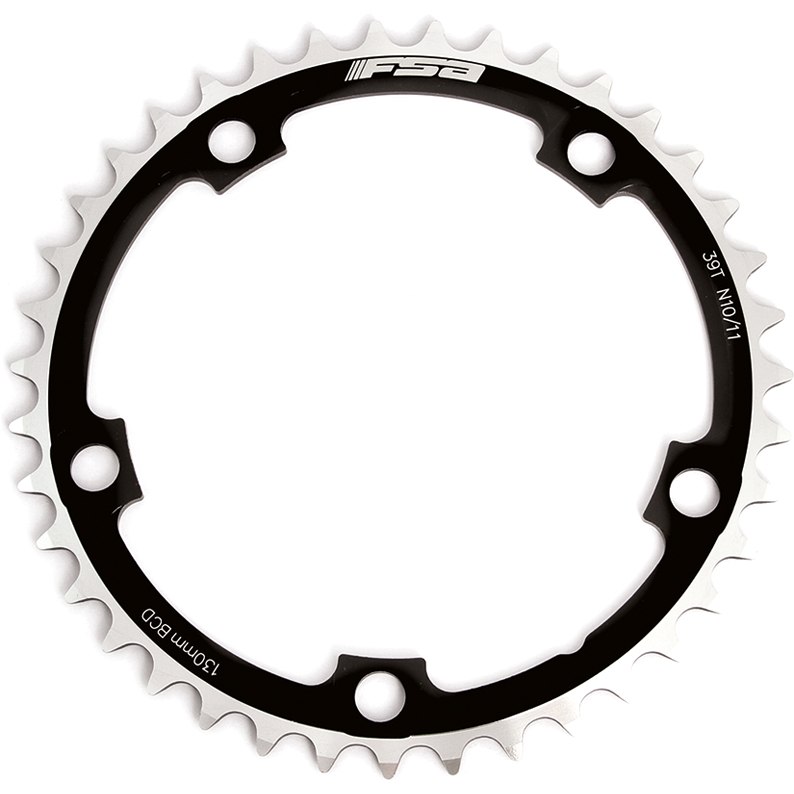 FSA Super Road Chainring 130mm N-10/11 - black