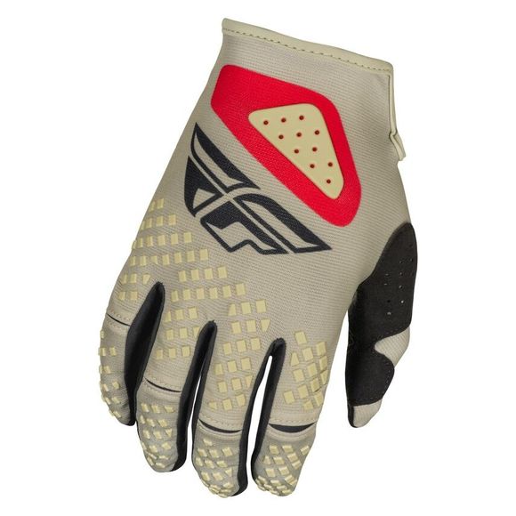 Cross Fly Kinetic gloves - SYM 2025 - Gray / RedRef: FL1681