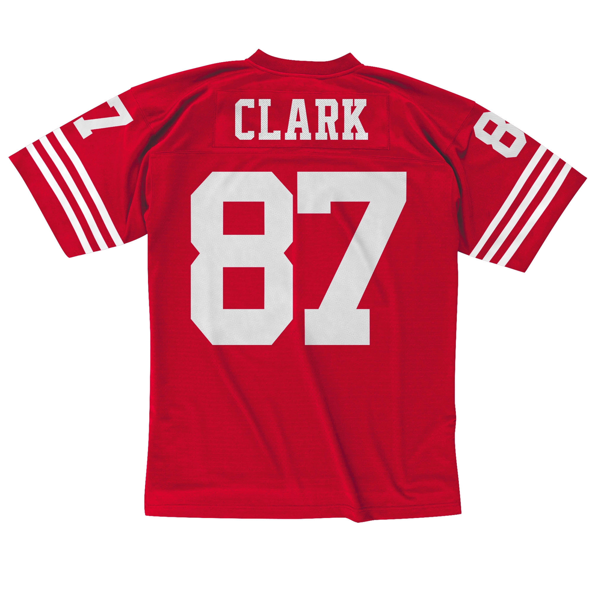 Dwight Clark #87 San Francisco 49ers Mitchell & Ness Throwback NFL Jersey Red