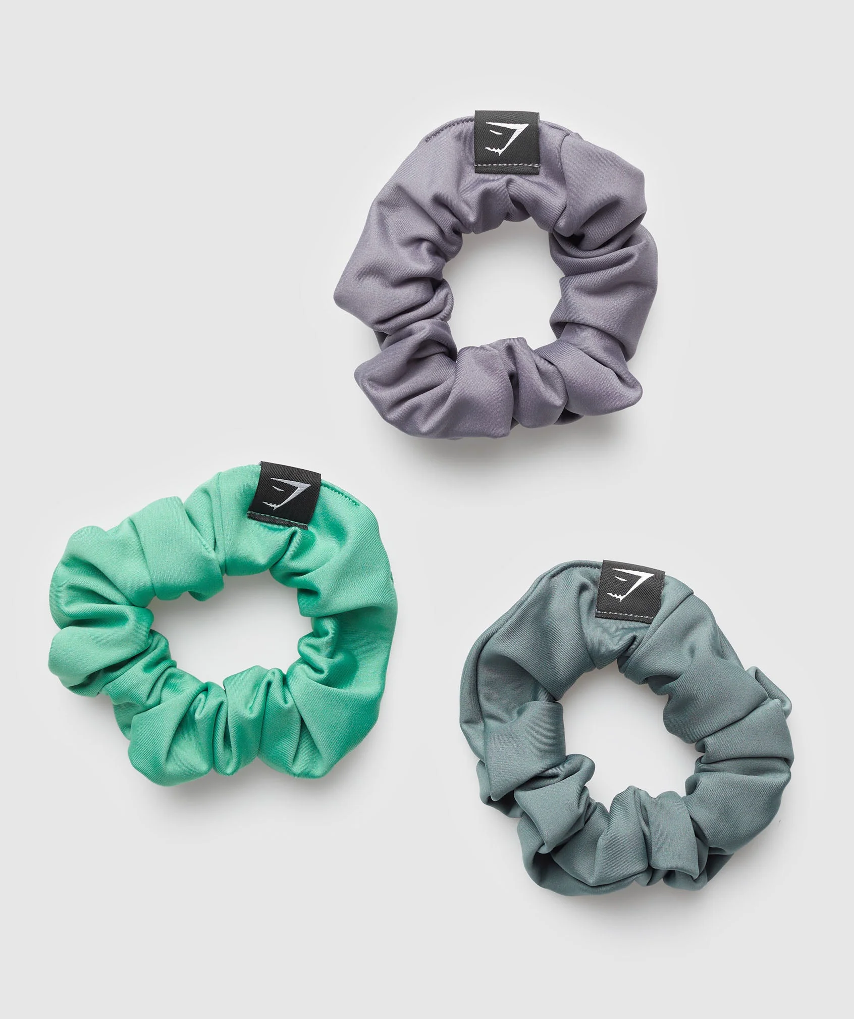 Scrunchies 3pk Fog Purple/Cargo Teal/Lagoon Green