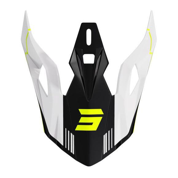 Visor Tt Shot Pulse Lines Black Neon Yellow Glossy - Black / YellowRef: so2841 / a06-21od-b01-p01