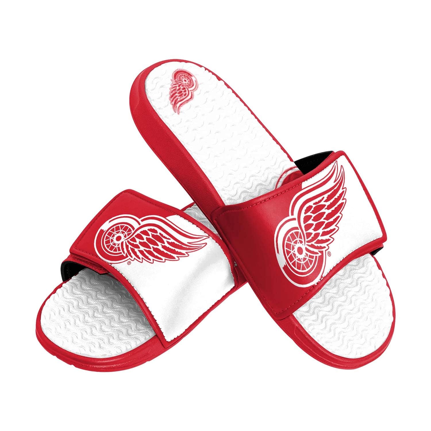 Detroit Red Wings Big Logo NHL Gel Slides