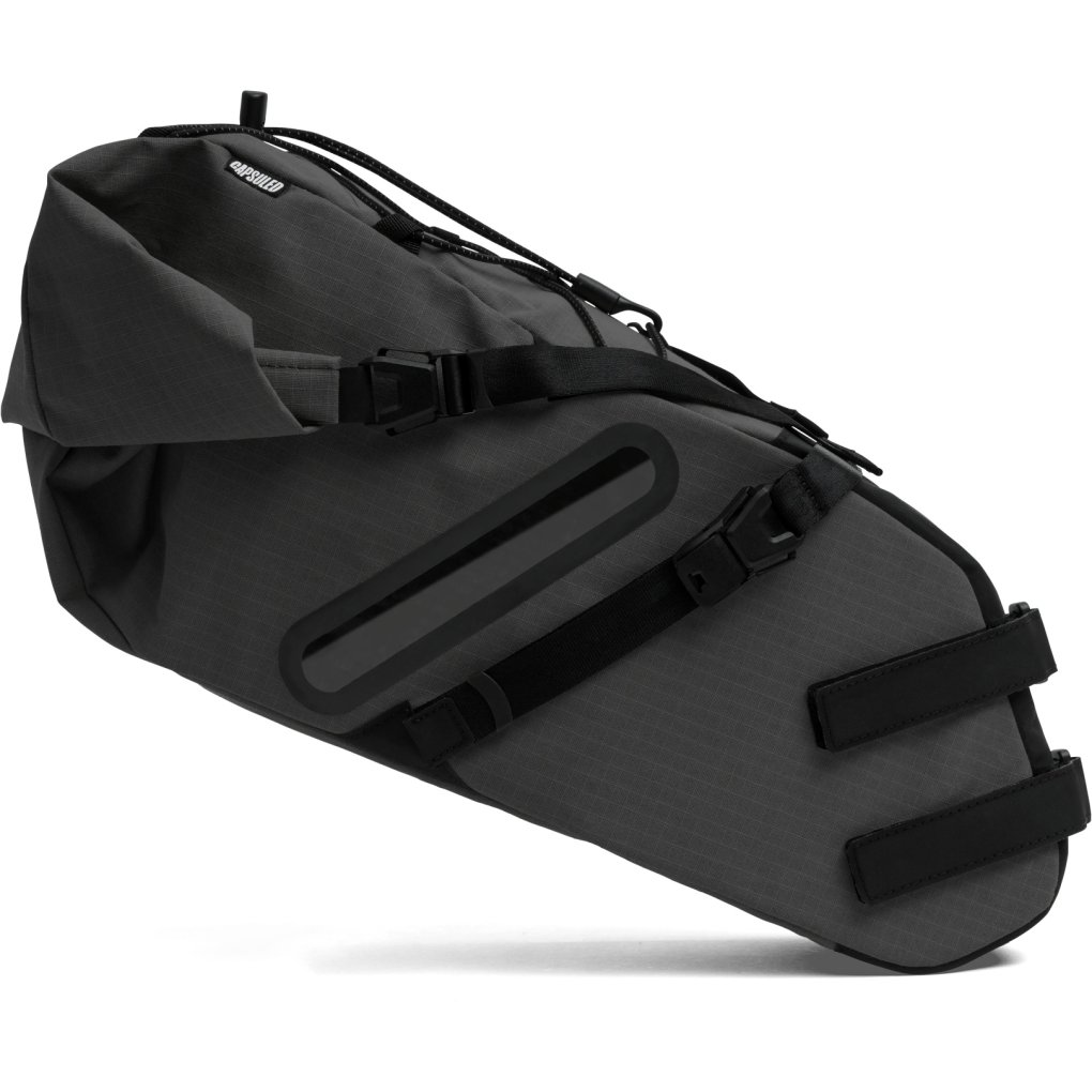 Capsuled Saddle Bag - 14L - Volcanic Ash