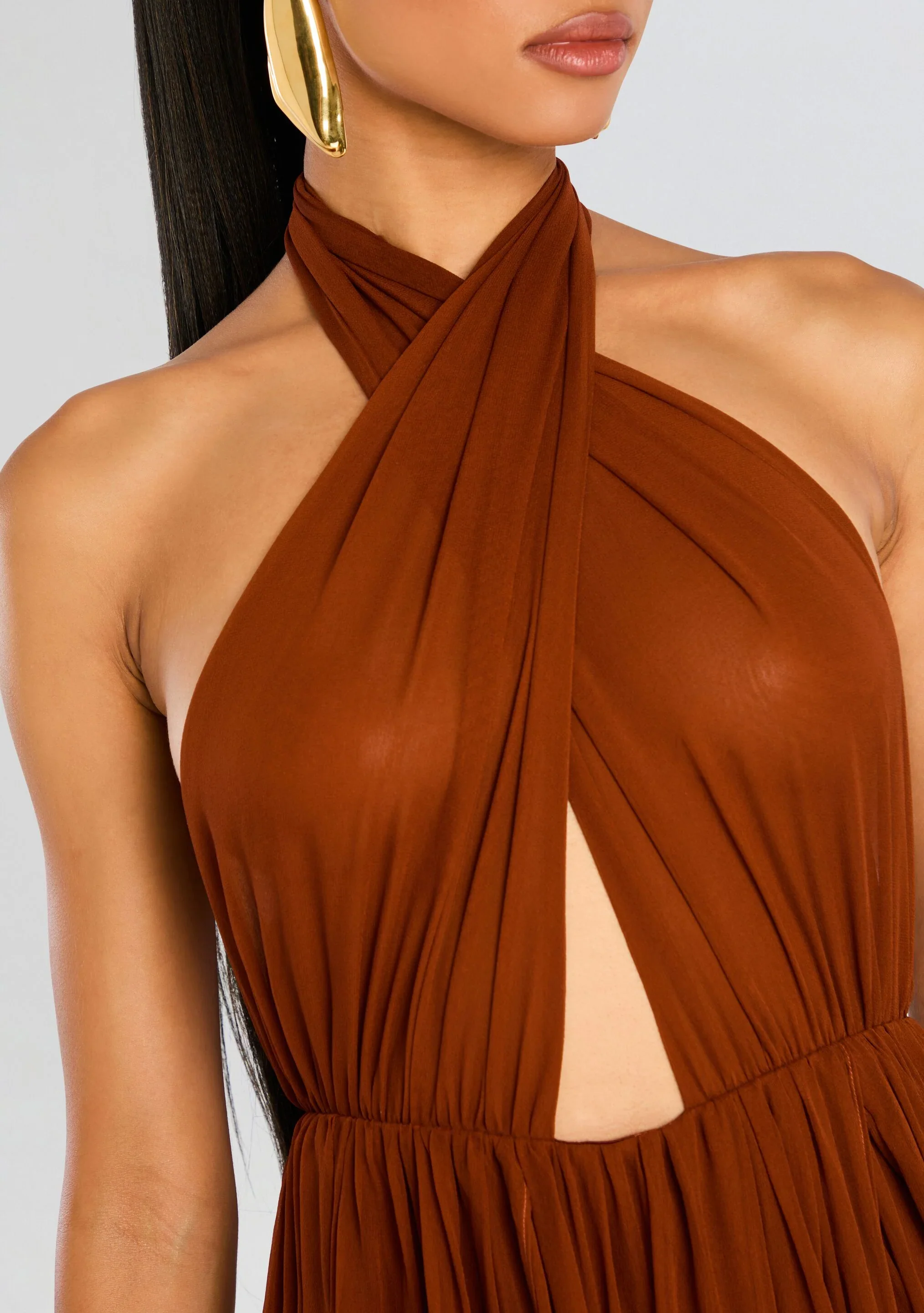 Ina Silk Chiffon Dress