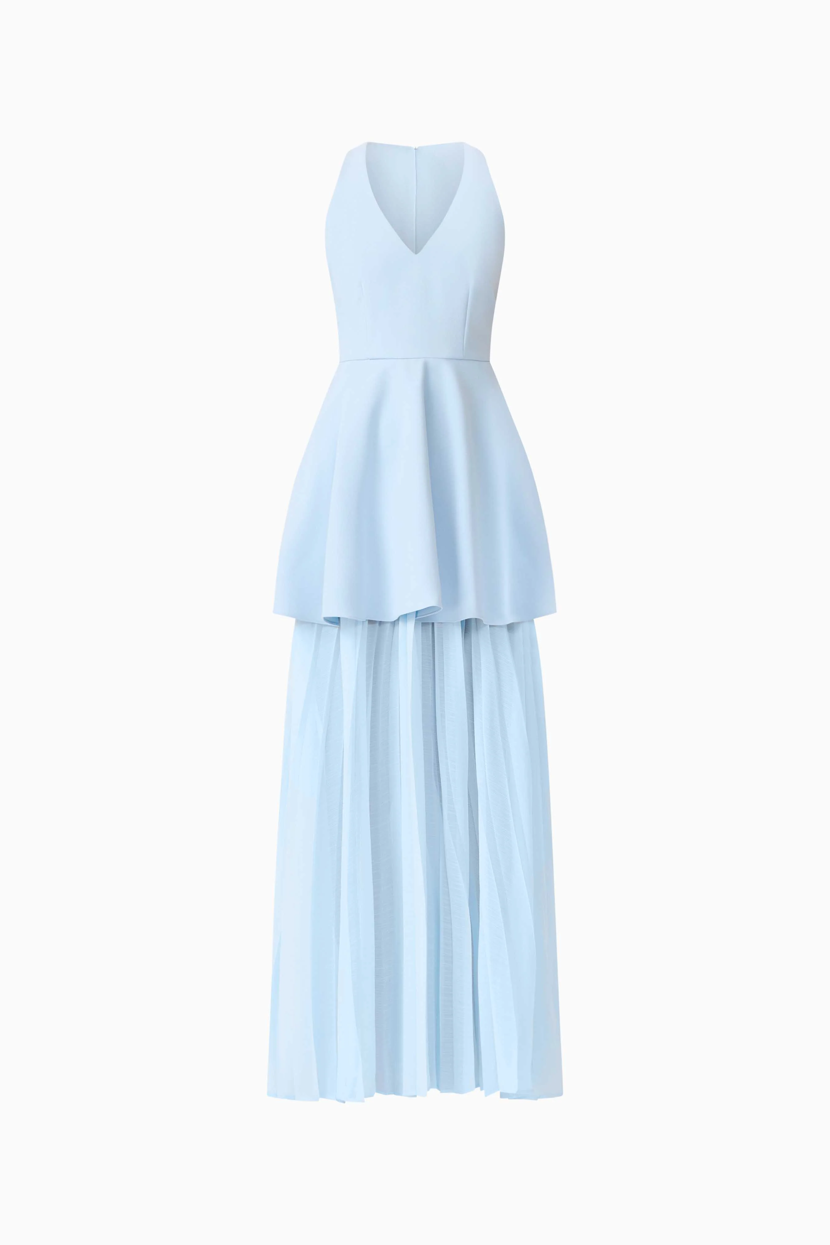 Anaya V-Neck Maxi Dress in Blue