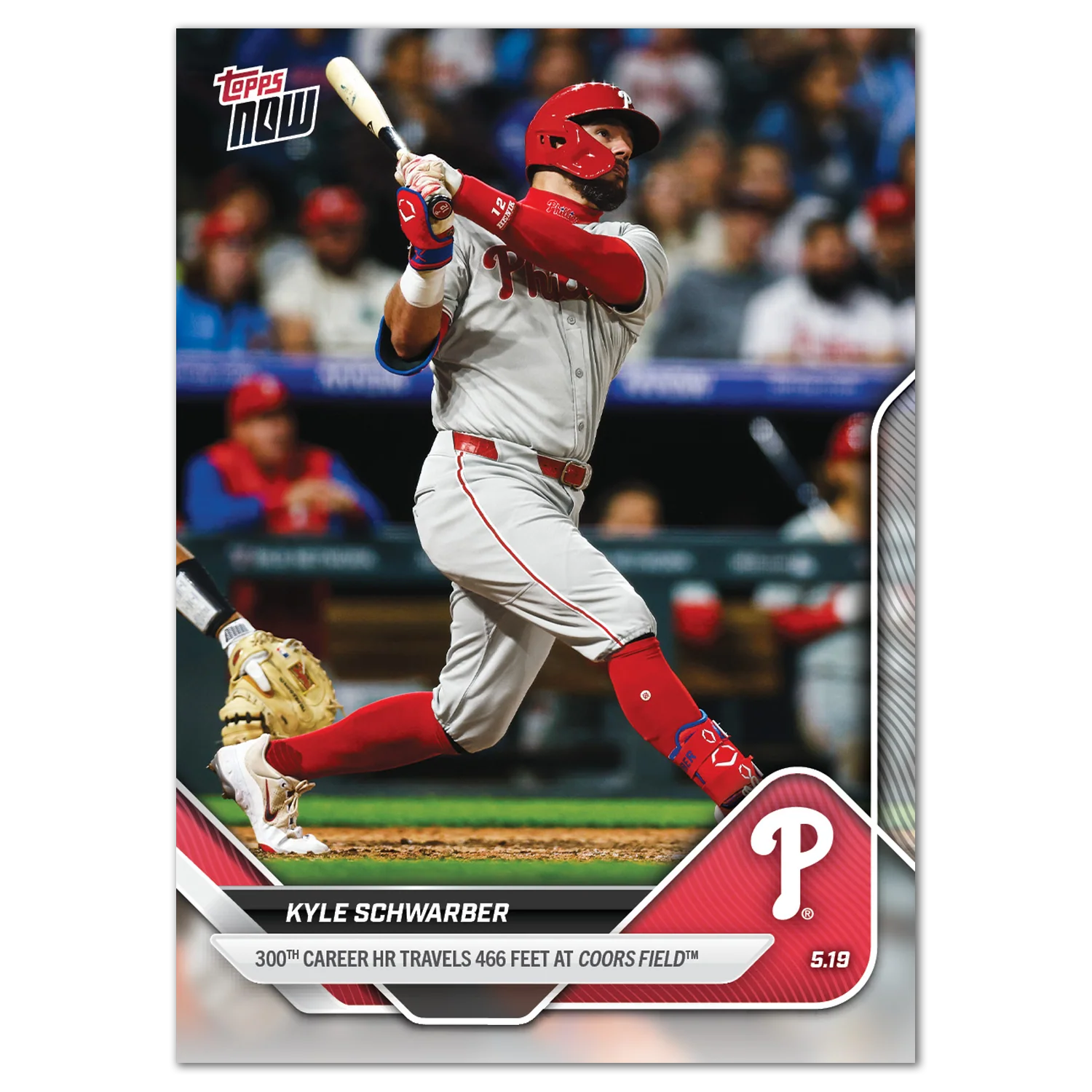 Kyle Schwarber - 2025 MLB Topps NOW® - Card 195