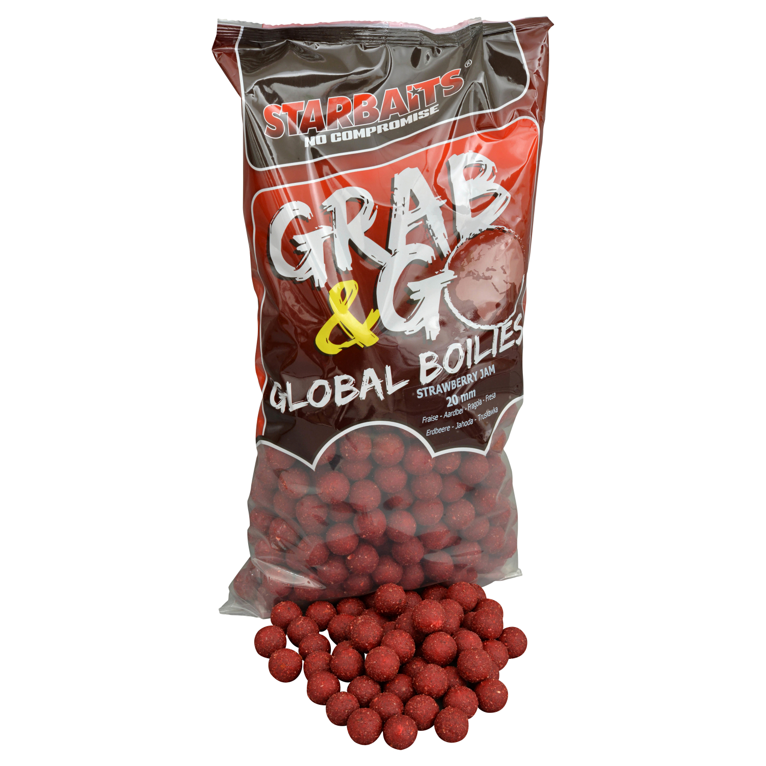 Starbaits Boilies G&G Global (Strawberry Jam)