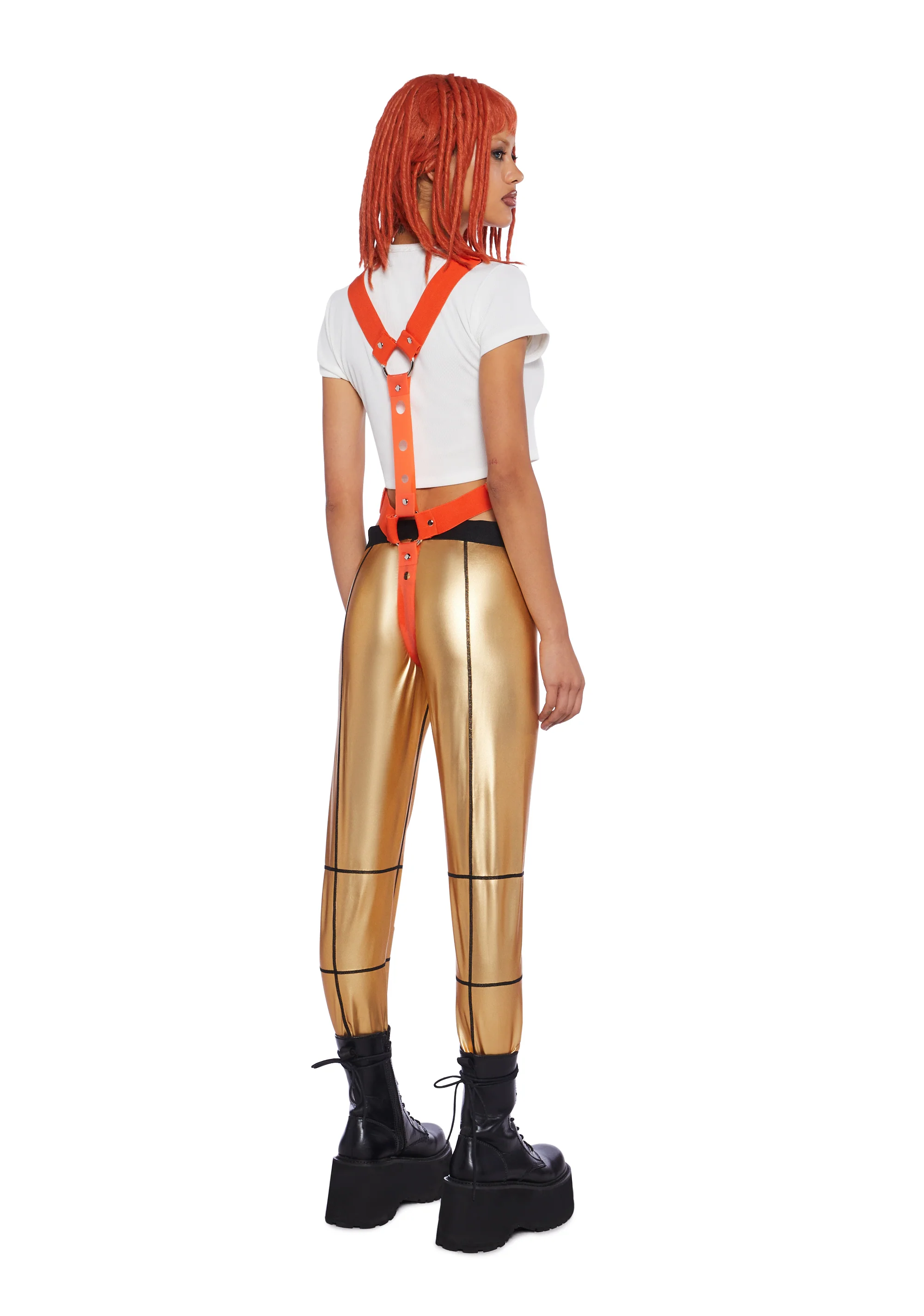 Supreme Element Five Costume and Wig Set