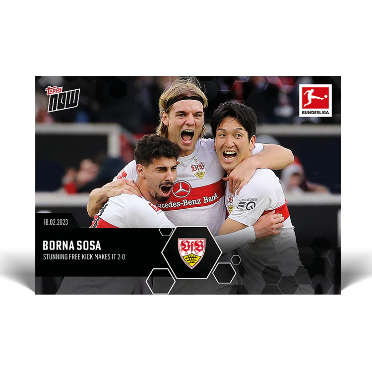 Topps UK - 4 Cards Bundle - Bundesliga TOPPS NOW® #138-141