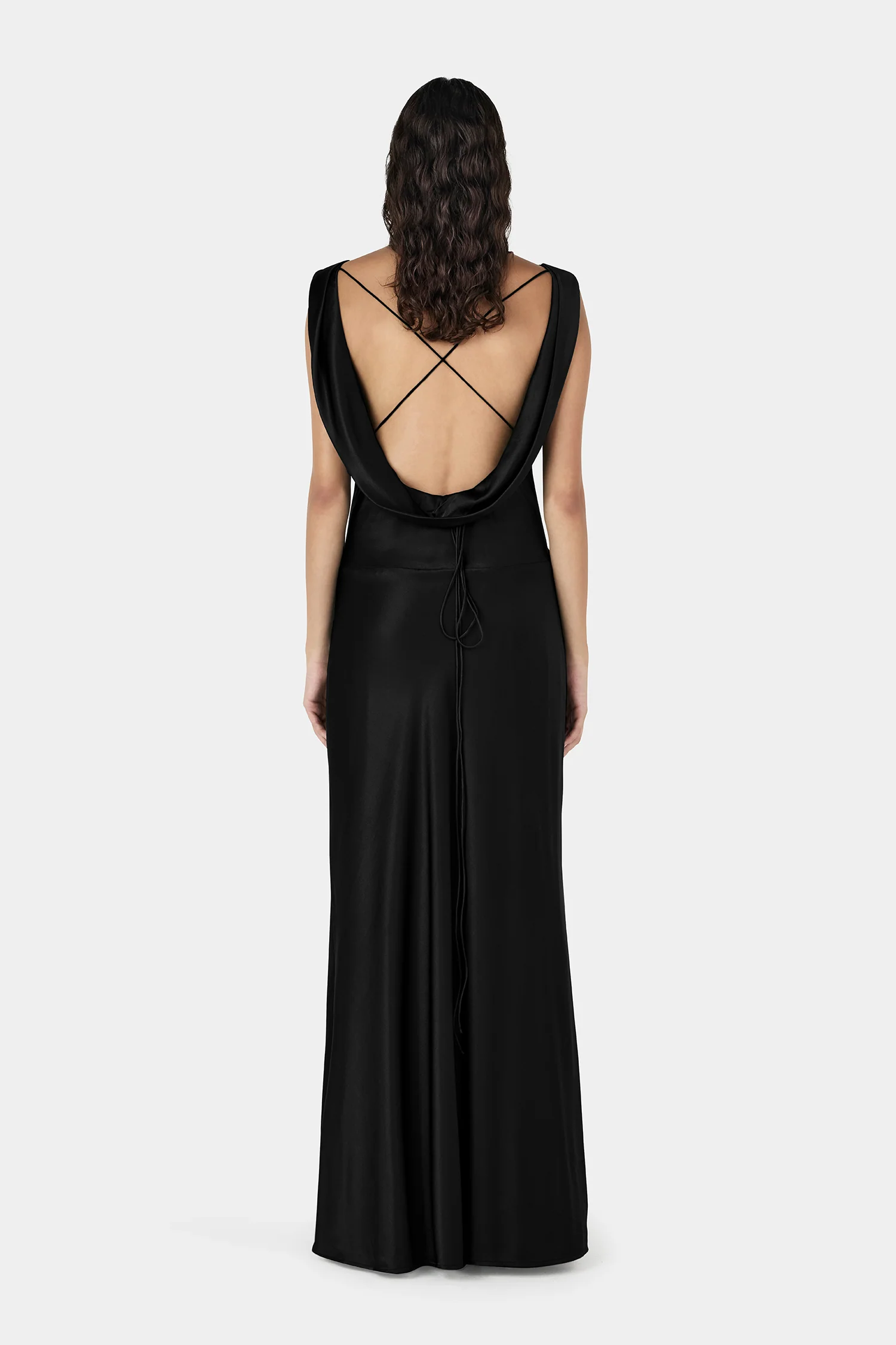 Clara Bias Dress Black