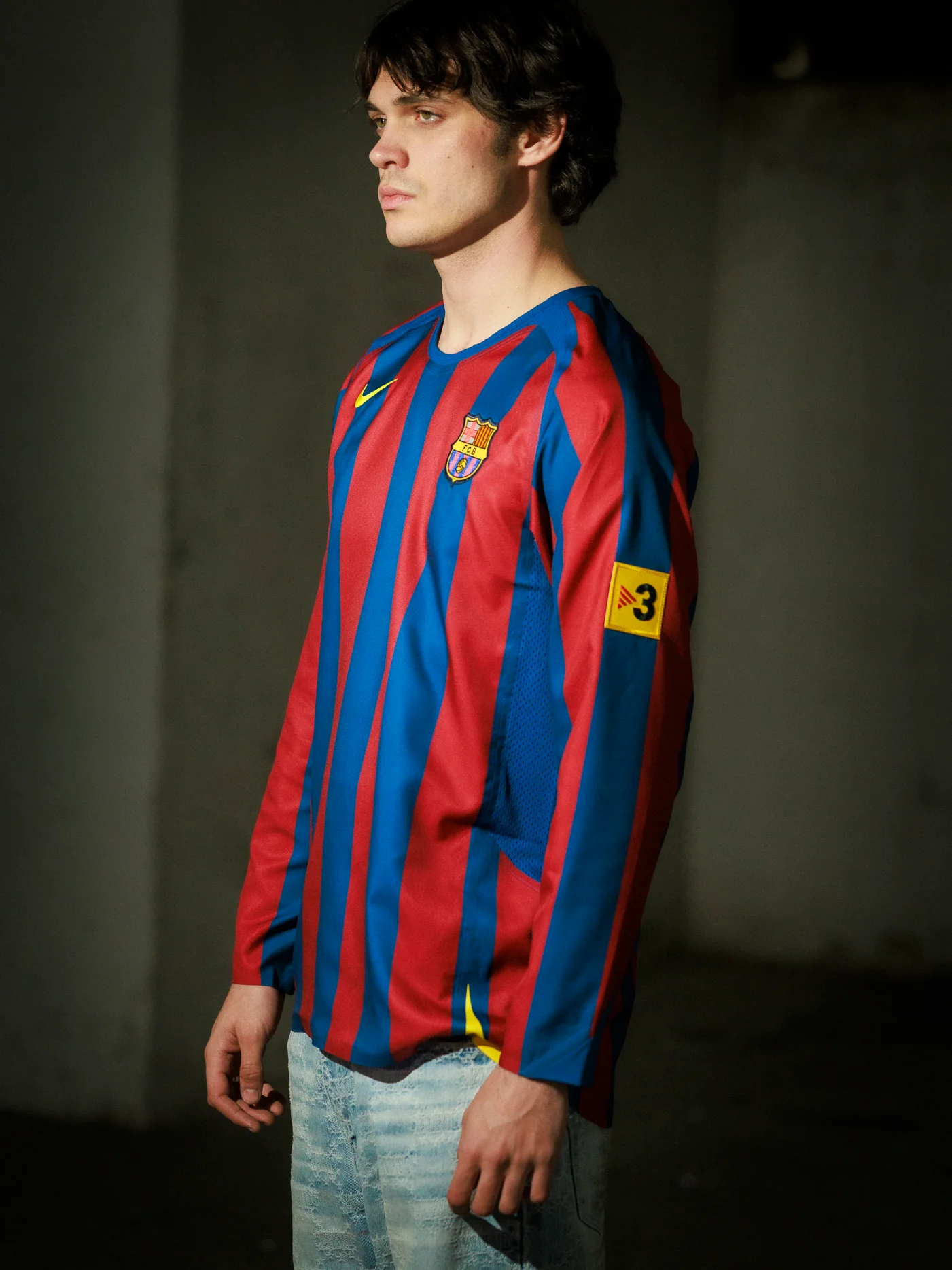 FC Barcelona 2005/06 Reissue Long Sleeve Jersey