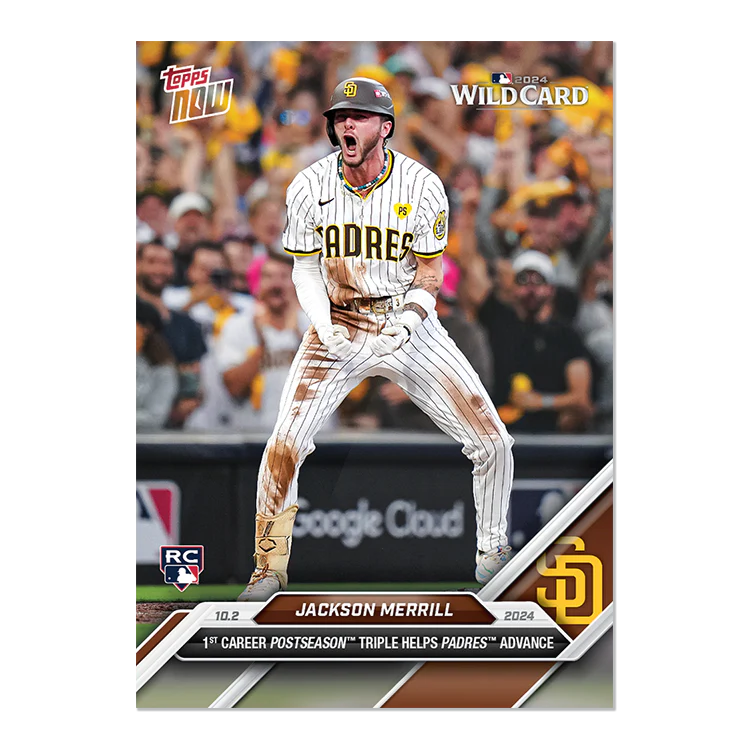 Jackson Merrill - 2024 MLB Topps NOW® Card 797