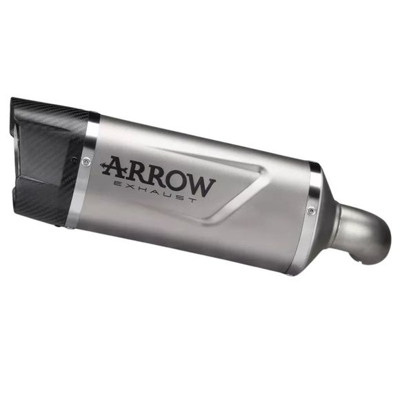 Ligne Complète Arrow Indy Race Titane Racing - Collecteur Acier - GrisRef : AW0809 / 71065PK