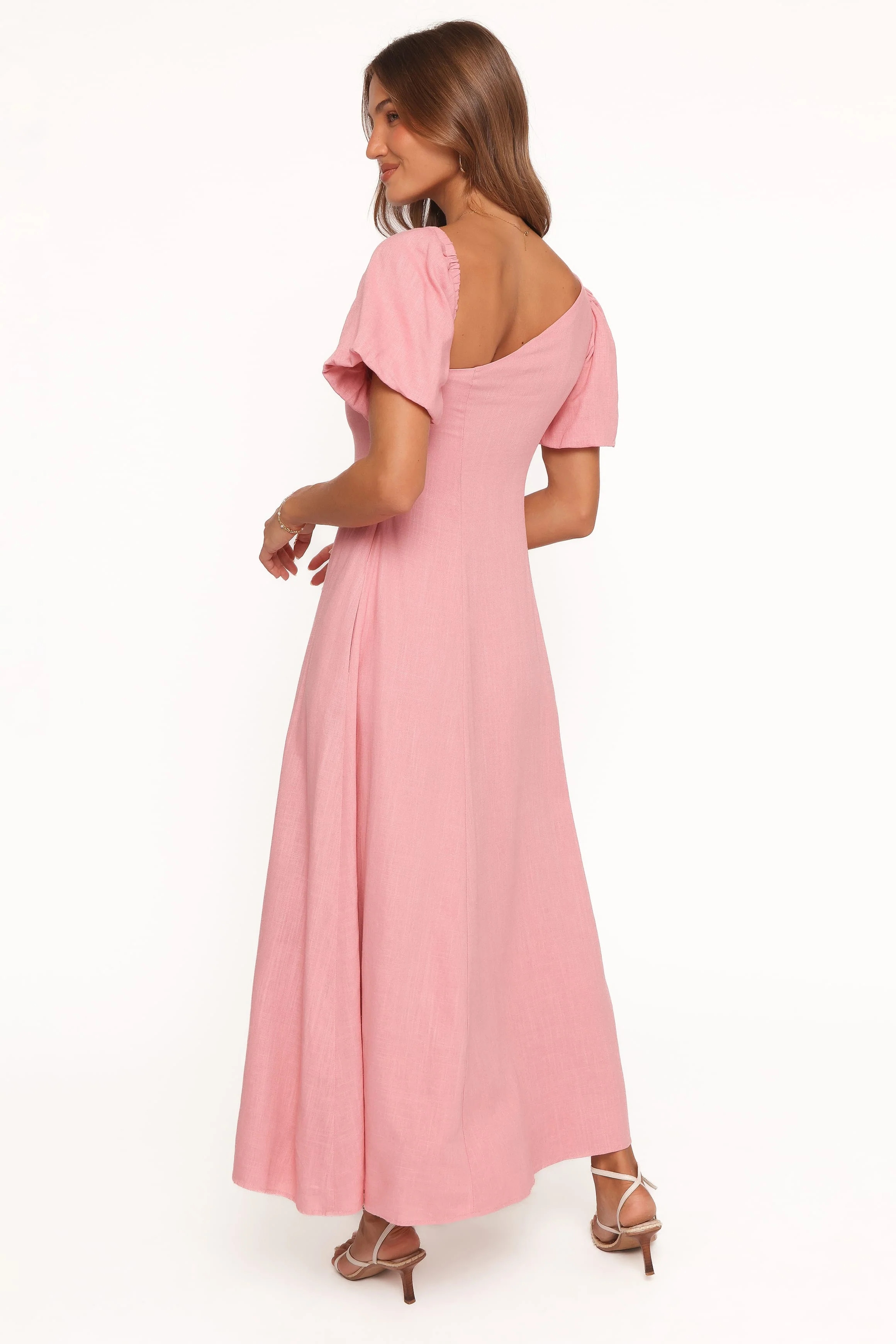 Franca Midi Dress - Pink