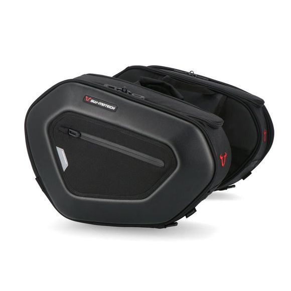 SW-MOTECH PRO BLAZE Saddlebags with Support (2 x 20 Liter) - BlackRef: Swm0728 / Bc.Hta.06.740.35700