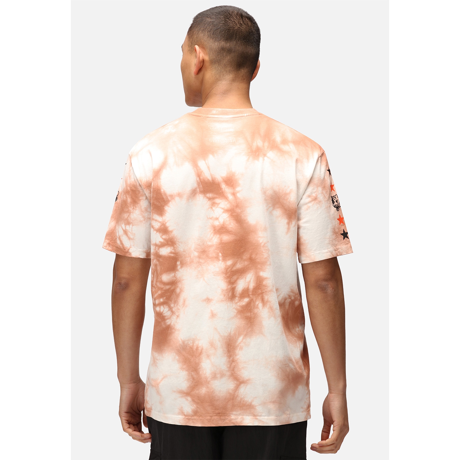 Cincinnati Bengals Tie-Dye Recovered Relaxed NFL T-Shirt