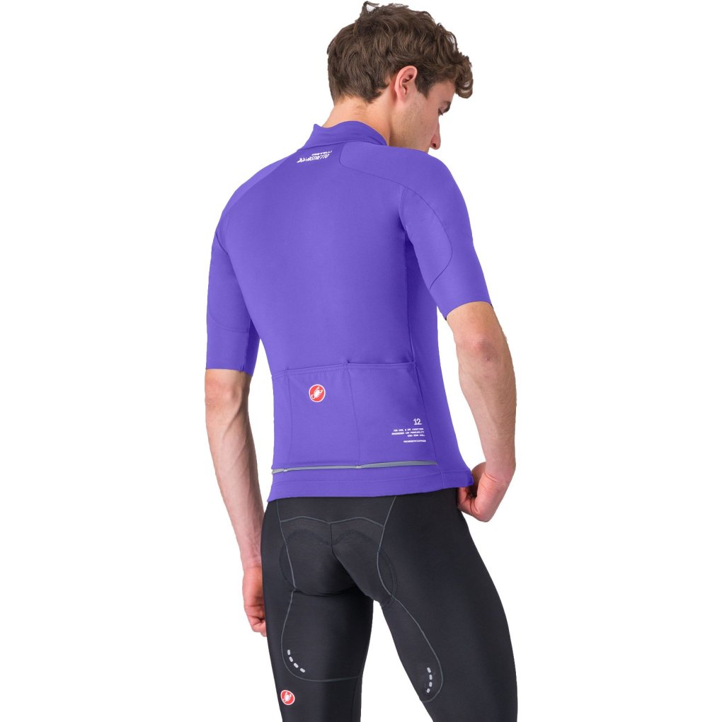 Castelli Do.Di.Ci. Short Sleeve Jacket Men - ultraviolet 501