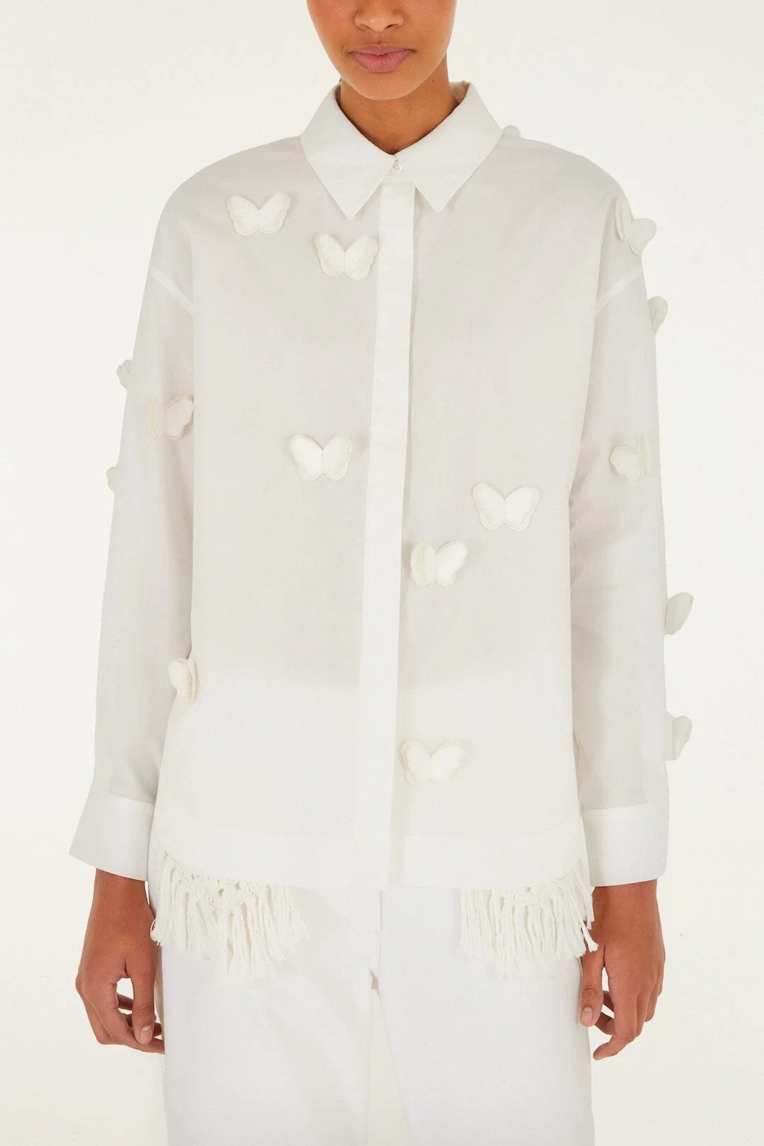 Off-White Butterflies Blouse