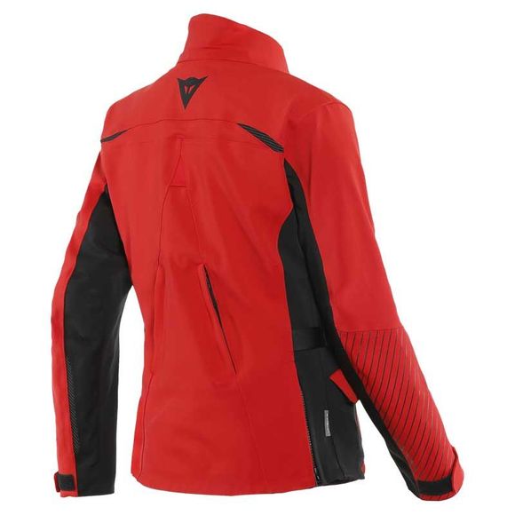 Dainese TONALE LADY D-DRY Motorcycle Jacket - Red / BlackRef: DN1726