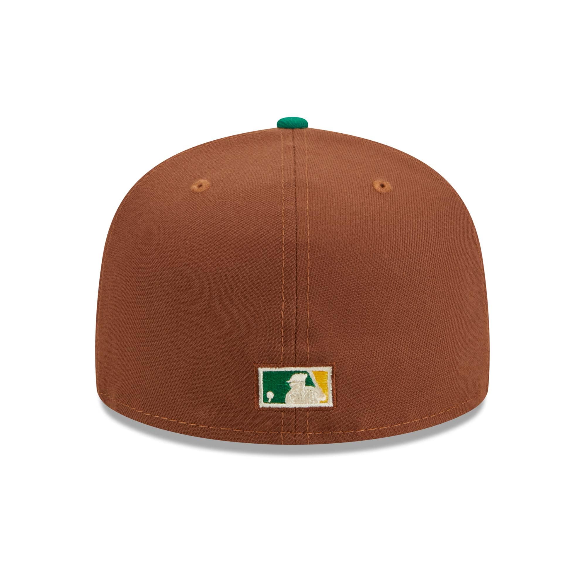Oakland Athletics Harvest New Era 59FIFTY Fitted MLB Cap Brown