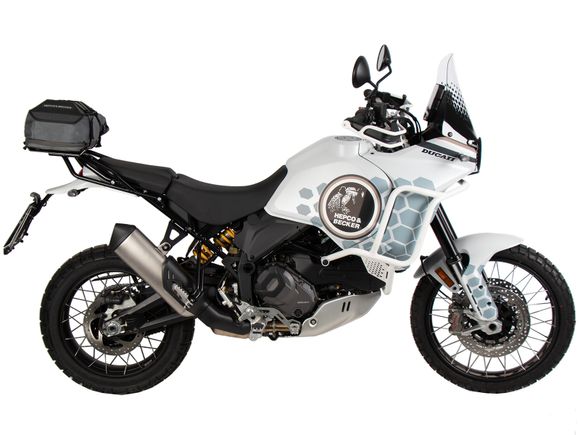Hepco & Becker Extension Luggage Rack - blackDUCATI 937 DESERT X - 2022 - 2025Ref: Hbe06567A / 8007638 00 01