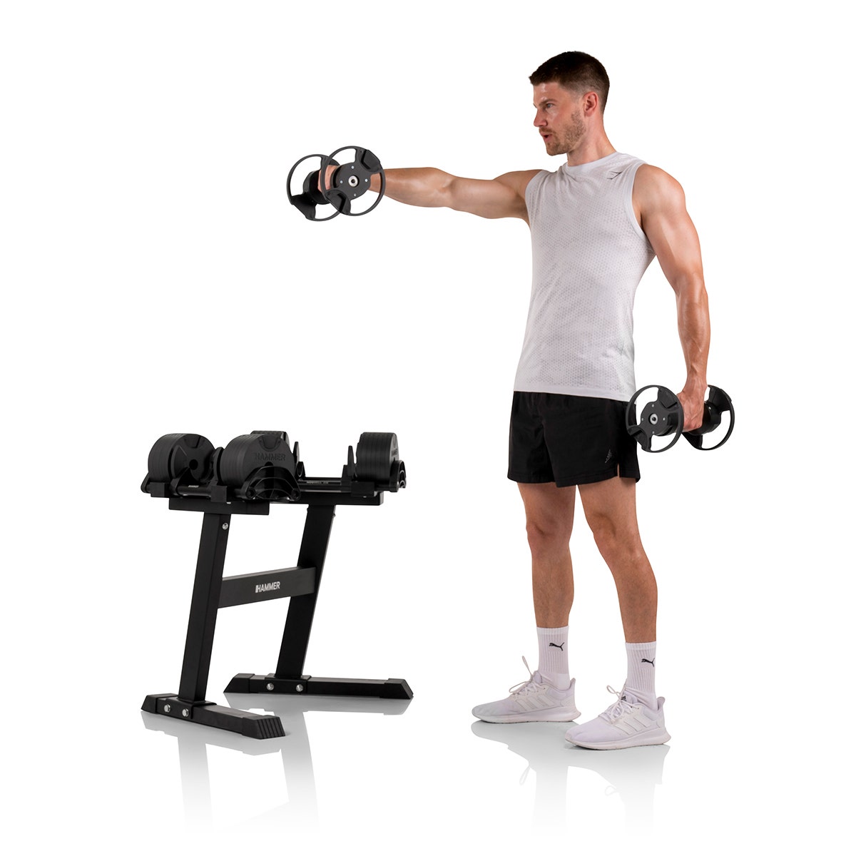SmartLock dumbbell set