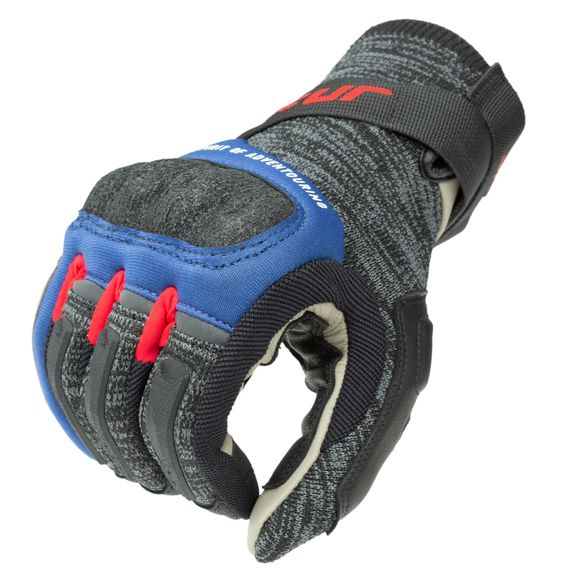T.Ur G–Knit Gloves - Black / BlueRef: TUR0042