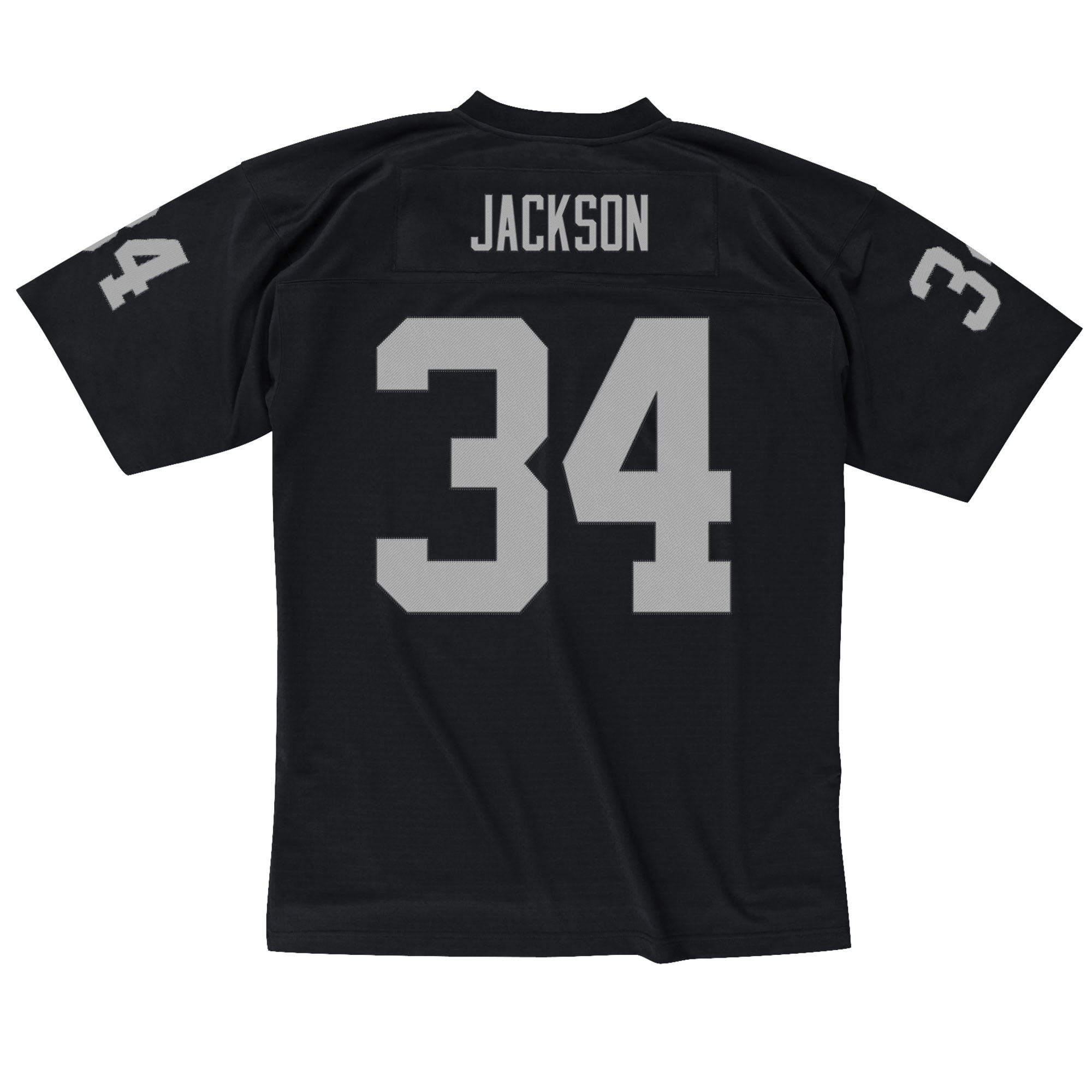Bo Jackson #34 Los Angeles Raiders Mitchell & Ness Throwback NFL Jersey Black