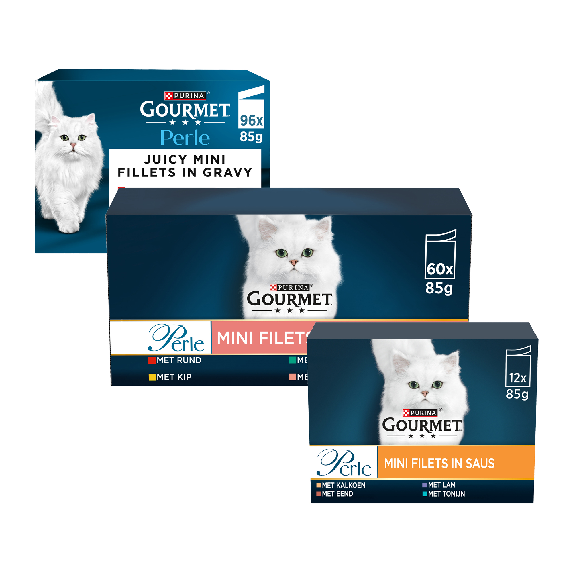 GOURMET Perle Mini Fillets - Classic - 12 x 85 g