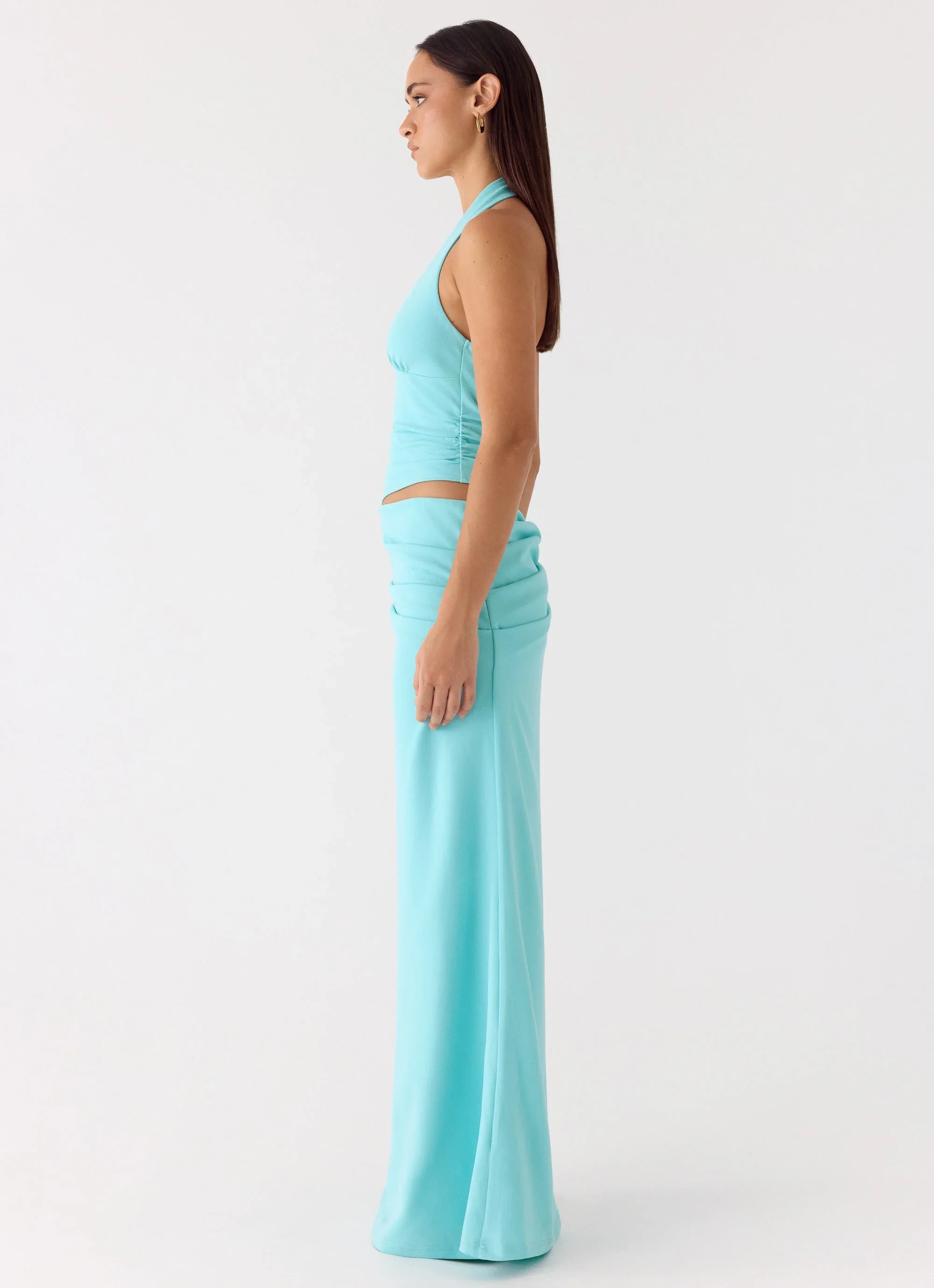 Almost Love Maxi Dress - Aqua