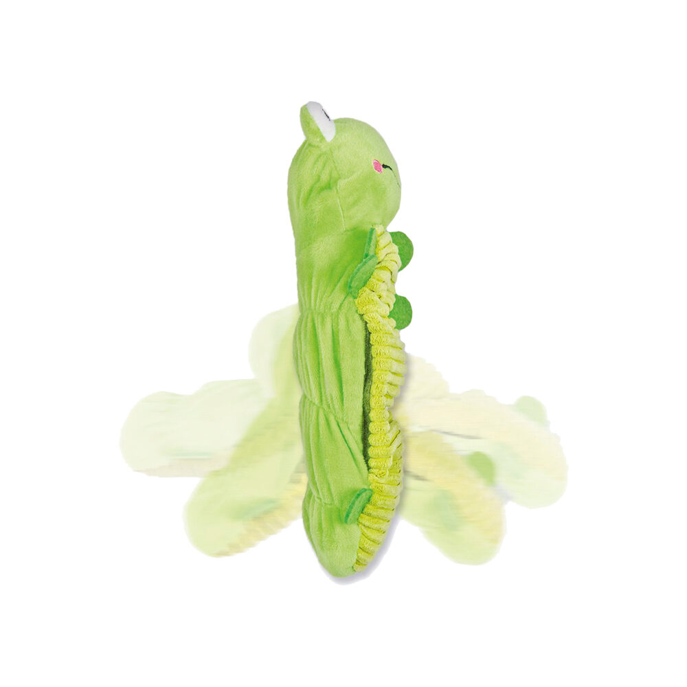 Beeztees - Moving Caterpillar - Cat - Plush - USB - Green - 22 x 8 x 4 cm