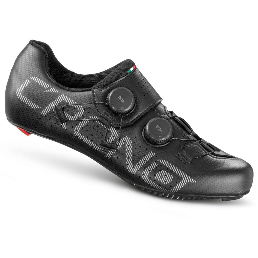 Crono CR1 Road Shoes - Black | Carbocomp Sole