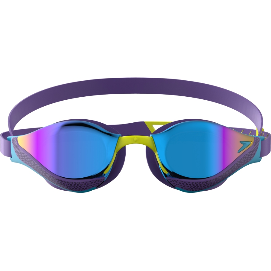 Speedo Fastskin Pure Focus Mirror Swimming Goggles - mayan blue/cobalt/tropical horizon