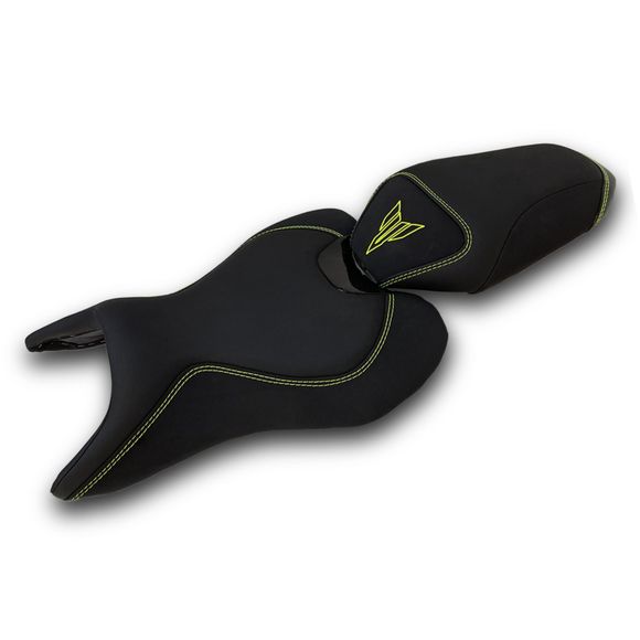 Selle confort Berry Sellerie GAIA Jaune fluo - JauneRef : BEY0005 / MT07 ED GAIA 18 1-13-NG JFLUO