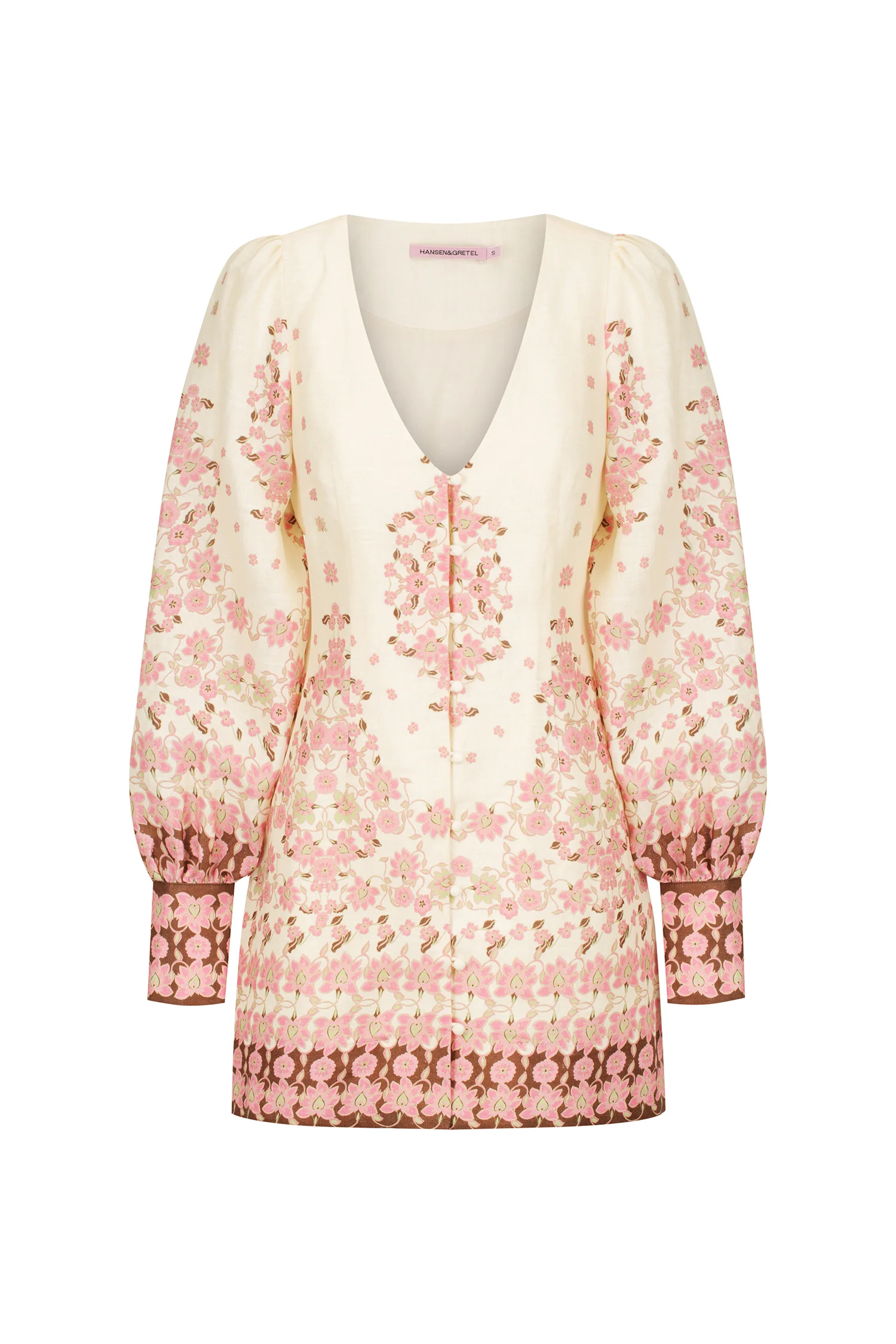 Amity Mini Dress Cream Empress