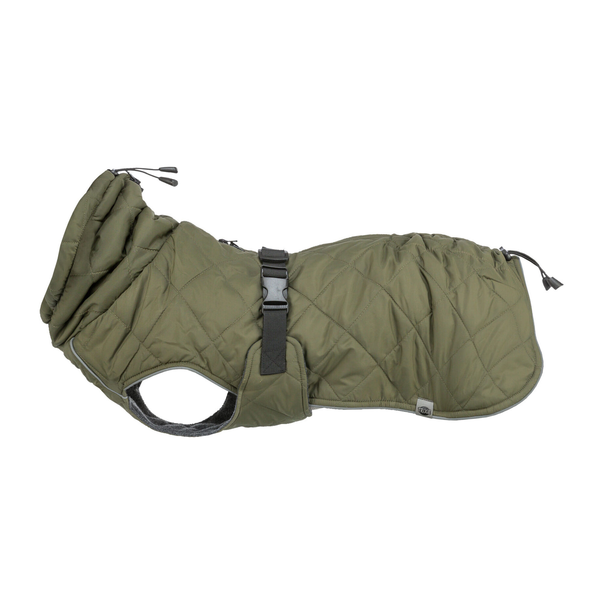 Trixie Dog Coat Minot - Olive green - XS - 30 cm