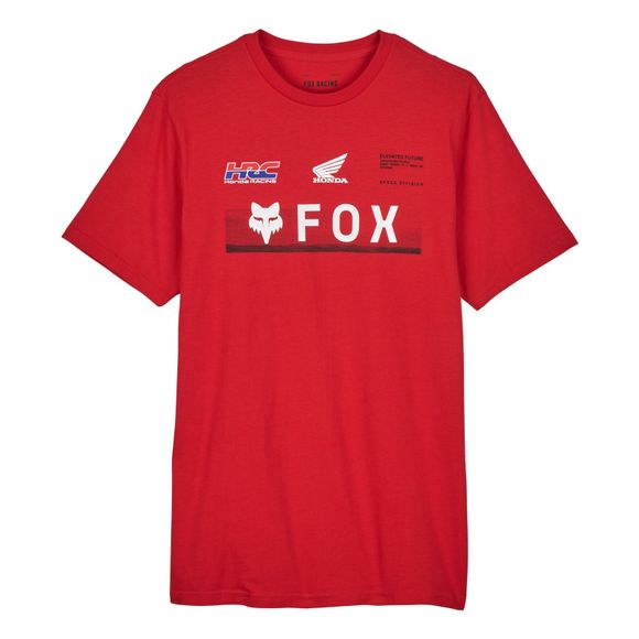 T-Shirt manches courtes Fox X HONDA - RougeRef : FX4441