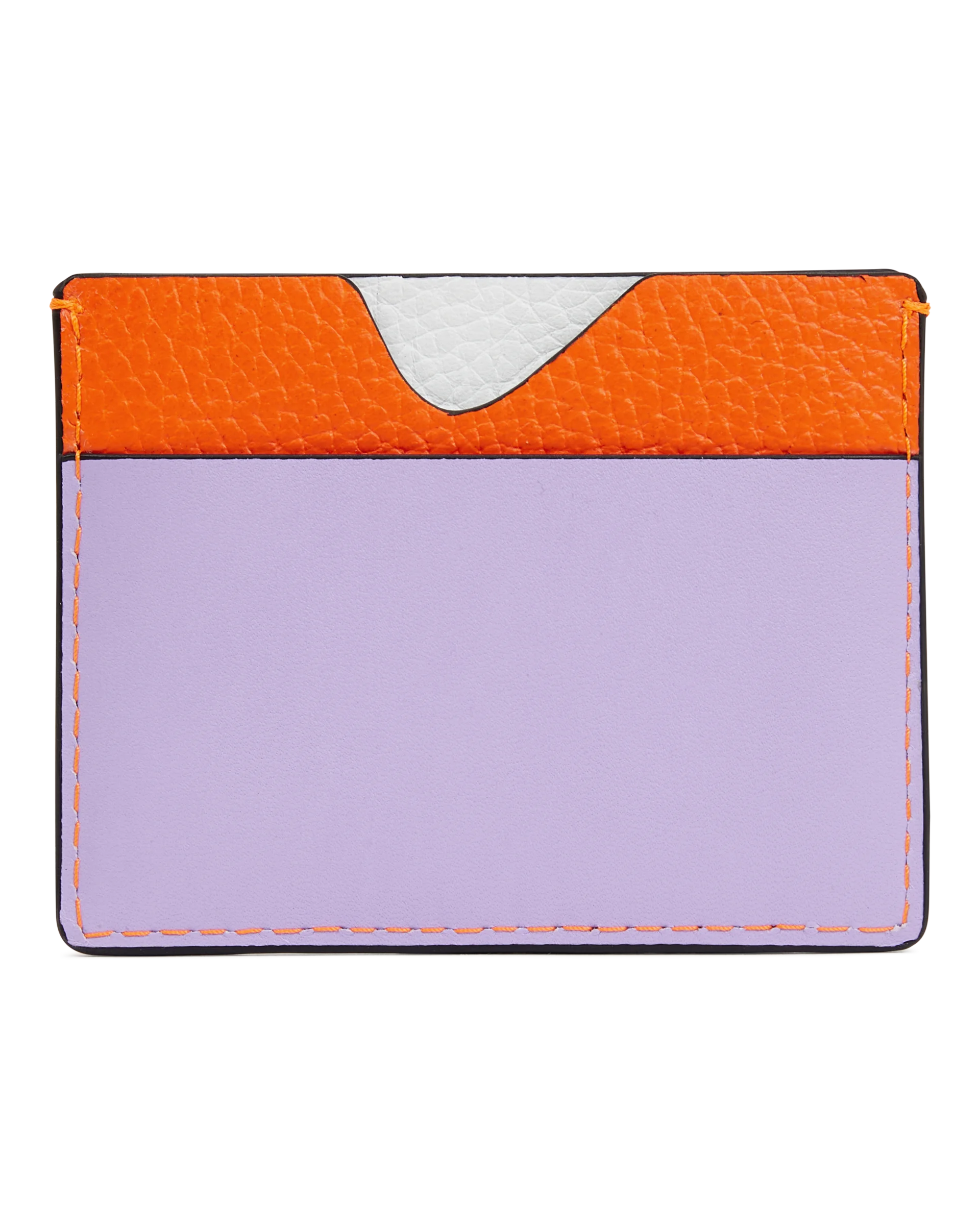 ECCO Card Case Kartenetui aus Leder Orange 8X10X1 cm