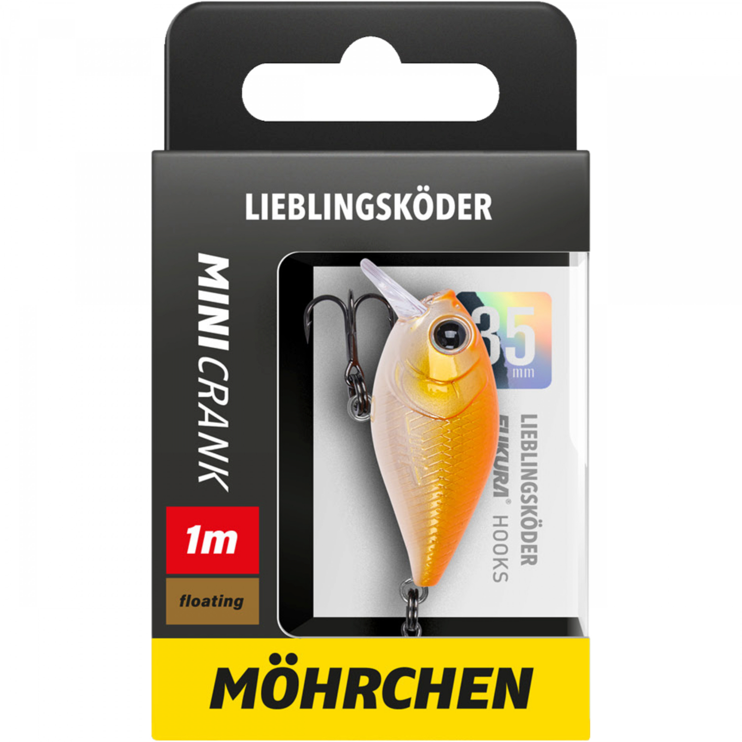 Lieblingsköder Mini Crank (Möhrchen)