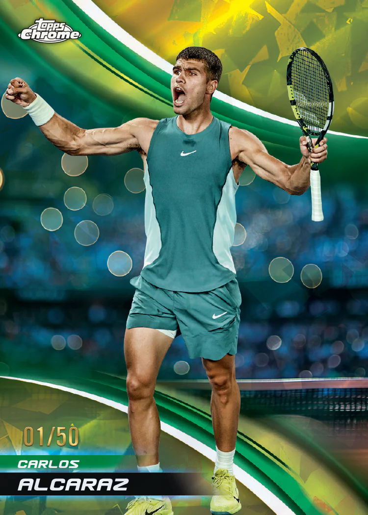 2025 Topps Chrome® Tennis Sapphire Edition - Hobby Box